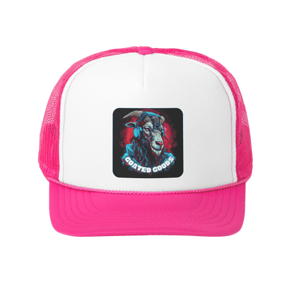 Goated Goods - Trucker Cap - Hat - Pink - One size