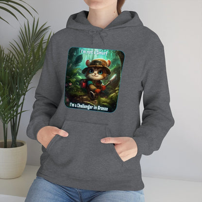 Goated Goods - Unisex Hoodie - League of Legends Themed - Teemo Quote - Dark Heather - S