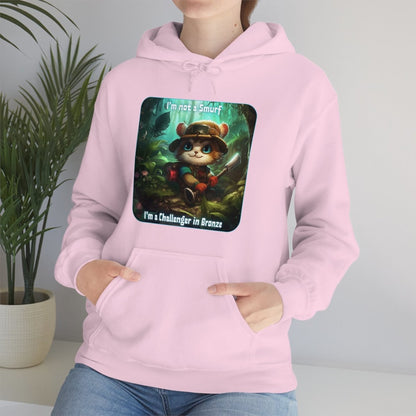 Goated Goods - Unisex Hoodie - League of Legends Themed - Teemo Quote - Light Pink - S