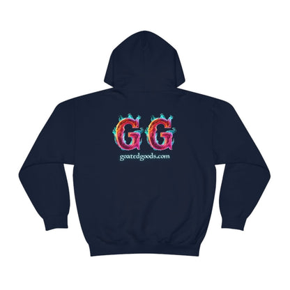 Goated Goods - Unisex Hoodie - League of Legends Themed - Teemo Quote - Navy - S