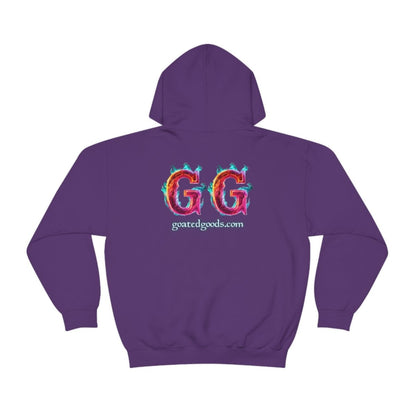 Goated Goods - Unisex Hoodie - League of Legends Themed - Teemo Quote - Purple - S