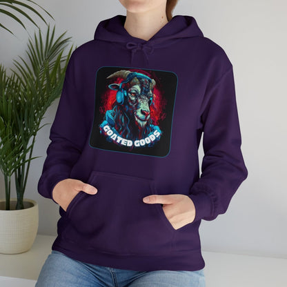 Goated Goods - Unisex Hoodie - Purple - S