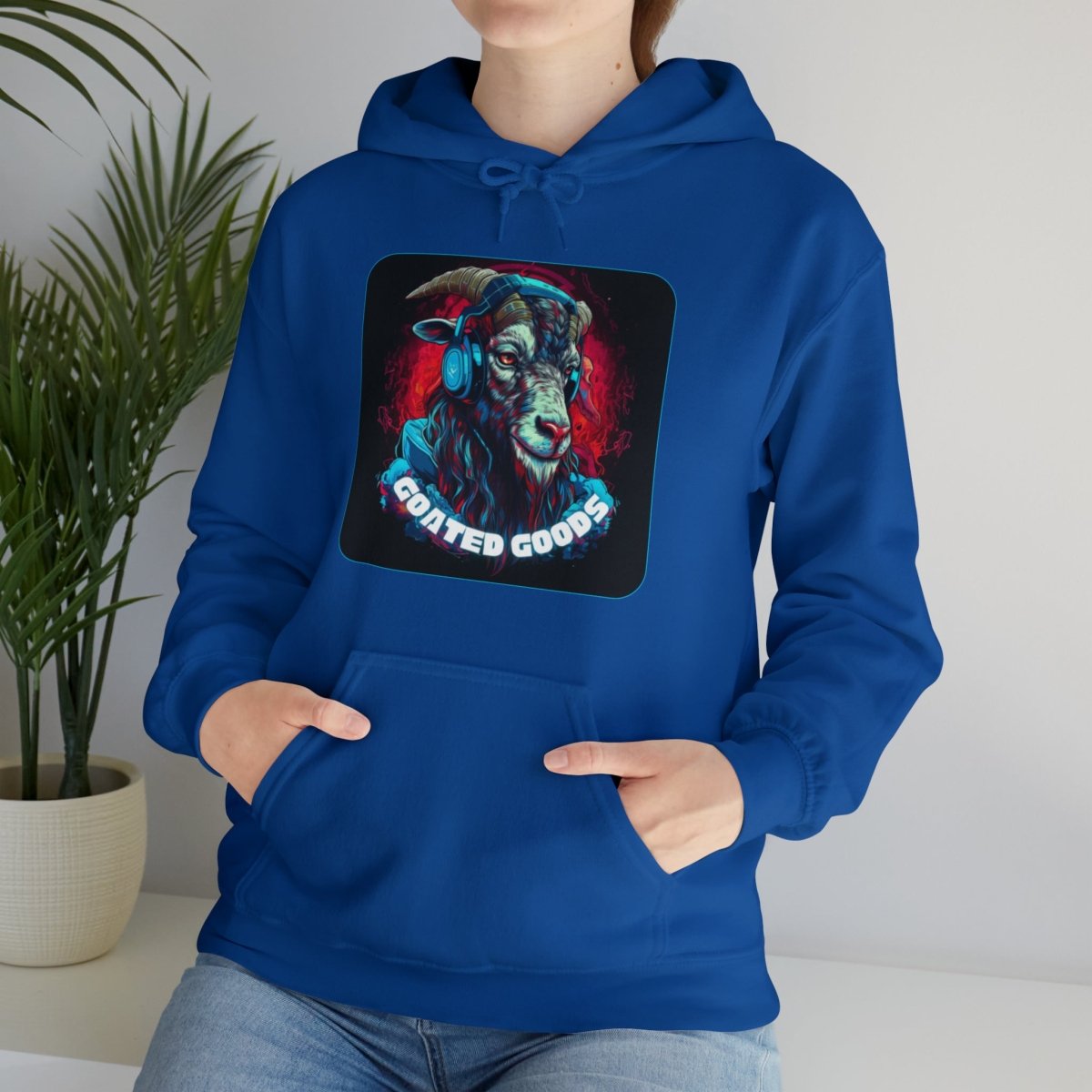 Goated Goods - Unisex Hoodie - Royal - S