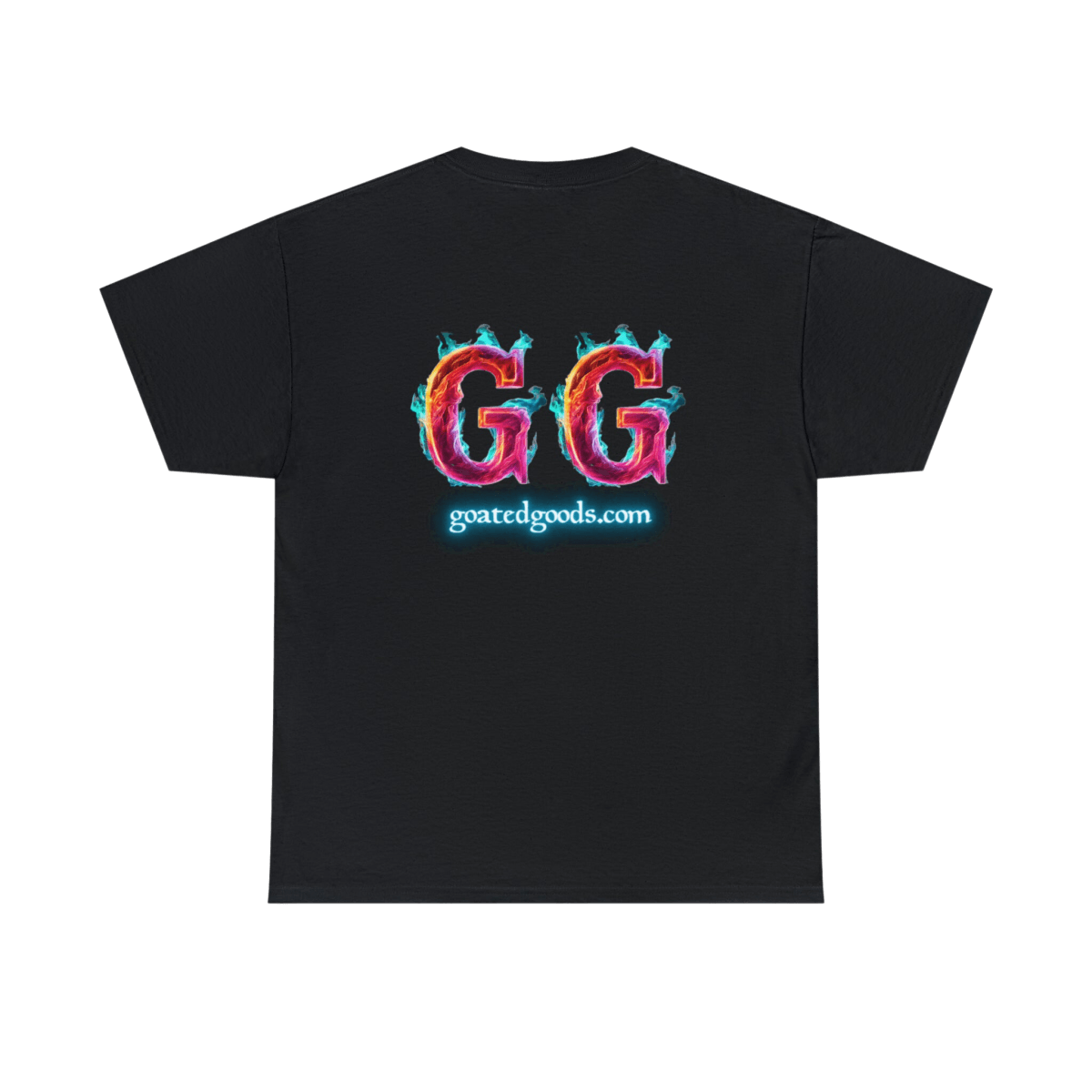 Goated Goods - Unisex T-shirt - Casual - Black - S