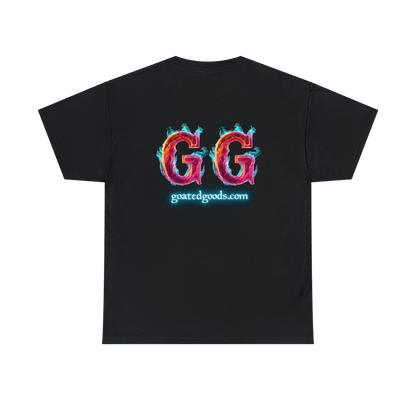 Goated Goods - Unisex T-shirt - Casual - Black - S