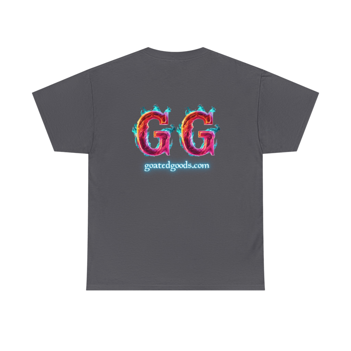 Goated Goods - Unisex T-shirt - Casual - Charcoal - S