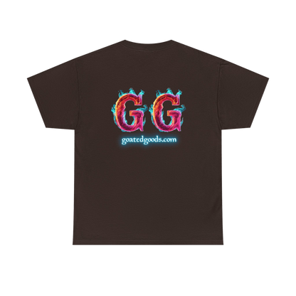 Goated Goods - Unisex T-shirt - Casual - Dark Chocolate - S