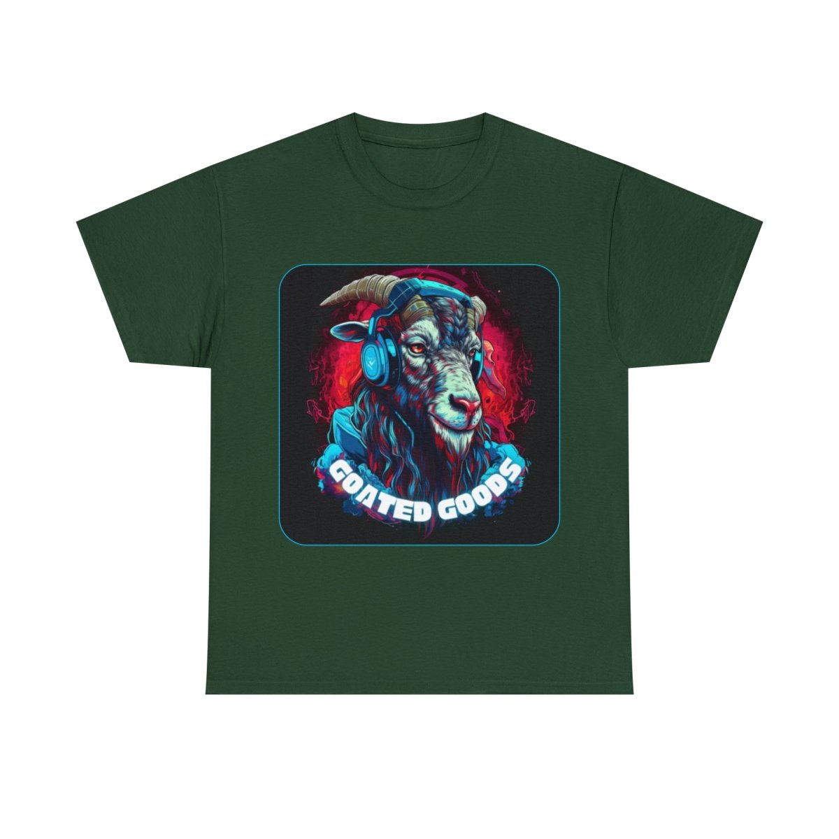 Goated Goods - Unisex T-shirt - Casual - Forest Green - S