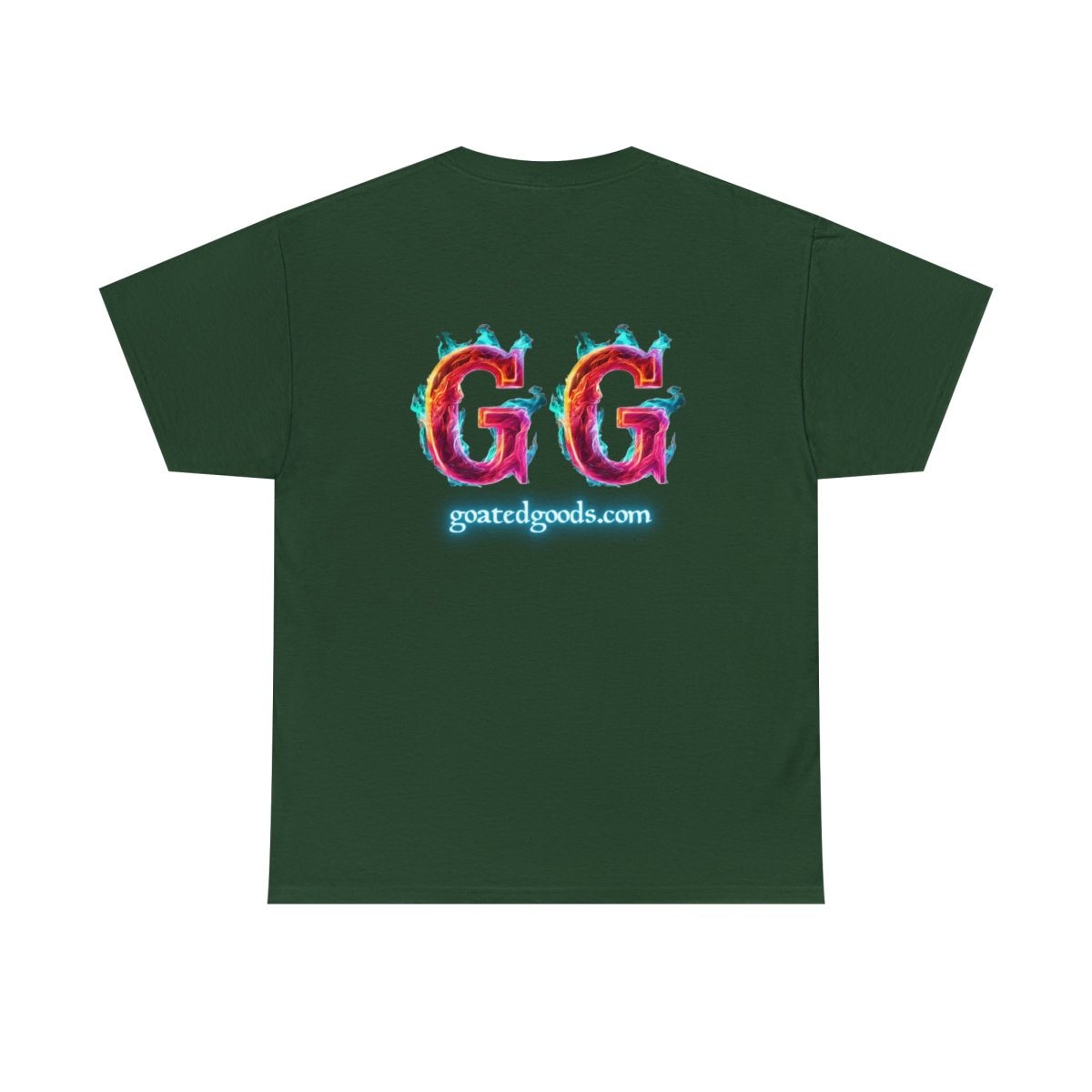 Goated Goods - Unisex T-shirt - Casual - Forest Green - S