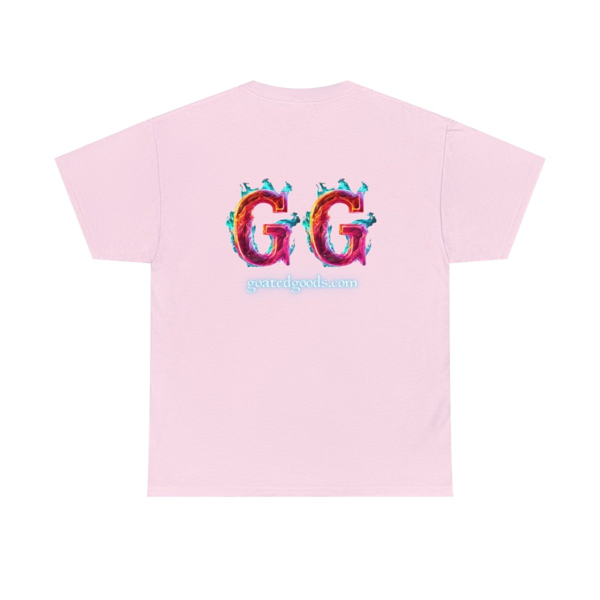 Goated Goods - Unisex T-shirt - Casual - Light Pink - S