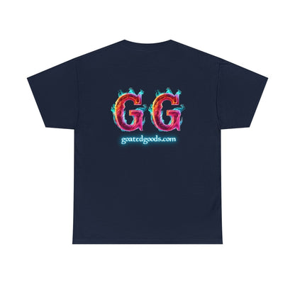 Goated Goods - Unisex T-shirt - Casual - Navy - S