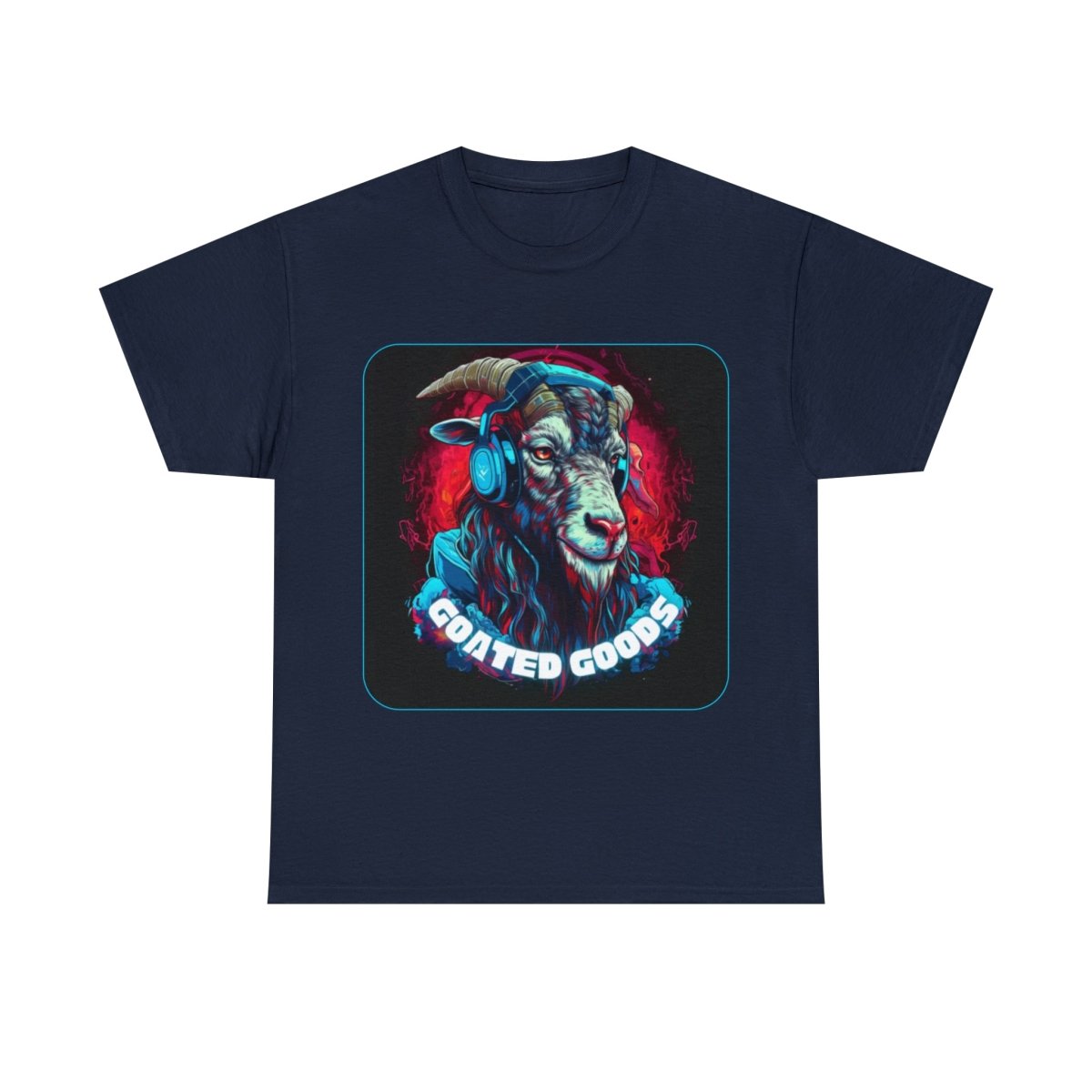 Goated Goods - Unisex T-shirt - Casual - Navy - S