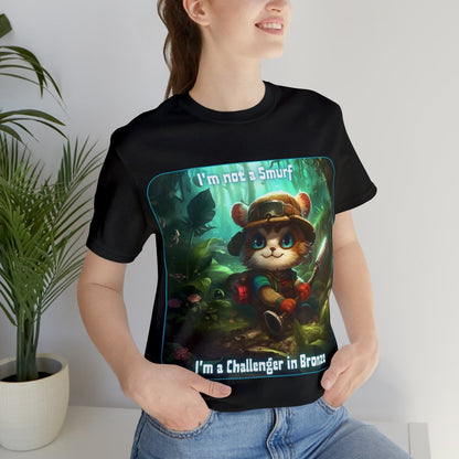 Goated Goods - Unisex T-Shirt - League of Legends Themed - Teemo Quote - Black - S