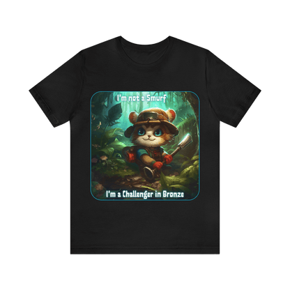 Goated Goods - Unisex T-Shirt - League of Legends Themed - Teemo Quote - Black - S