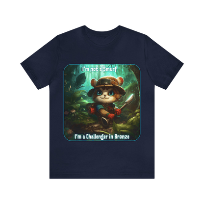 Goated Goods - Unisex T-Shirt - League of Legends Themed - Teemo Quote - Navy - S