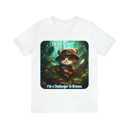 Goated Goods - Unisex T-Shirt - League of Legends Themed - Teemo Quote - White - S